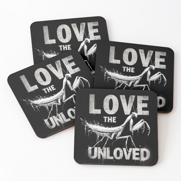 Item preview, Love The Unloved Praying Mantis Monochromatic designed and sold by TomFrontierArt.
