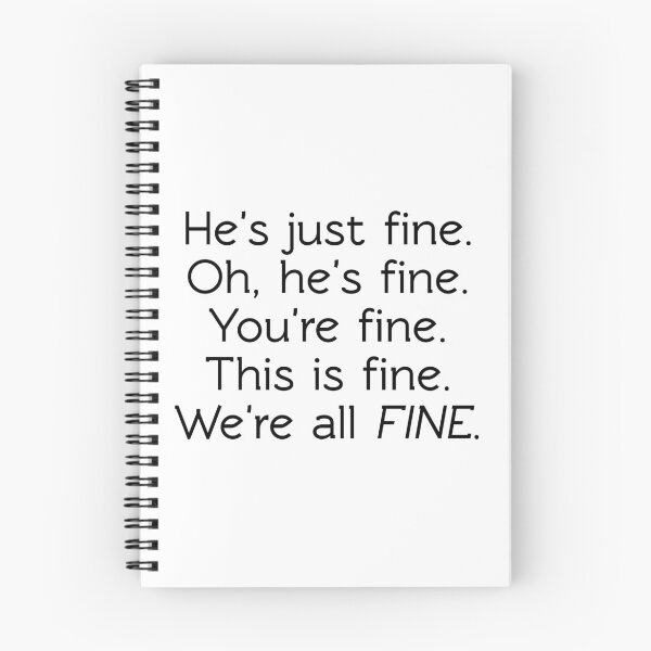 Item preview, We're all fine. designed and sold by Unworthy42.