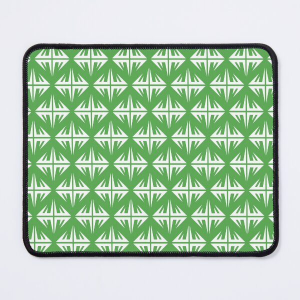 Item preview, PEAK. REFLECTED. PATTERN. GREEN/WHITE. designed and sold by 5hertz.