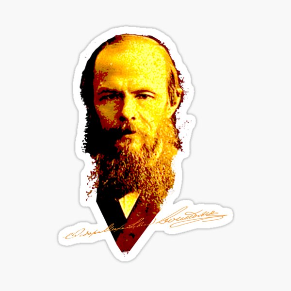 Fyodor Dostoyevsky Sticker