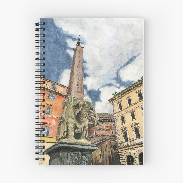 Item preview, Bernini's Elephant Takes A Selfie in Rome designed and sold by LymphomaLass.