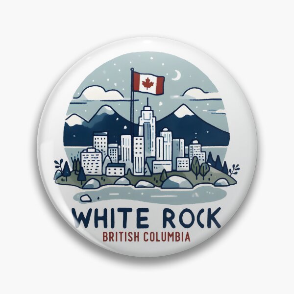 Item preview, White Rock BC British Columbia Canada designed and sold by HowToCanadian.