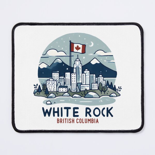 Item preview, White Rock BC British Columbia Canada designed and sold by HowToCanadian.