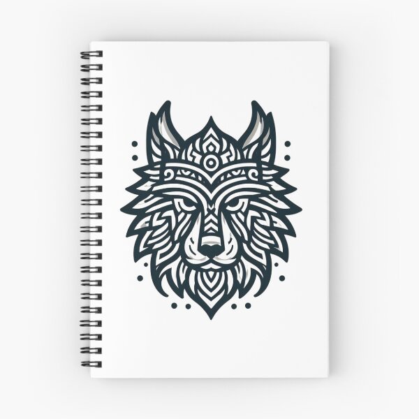 Item preview, Fierce Viking Wolf Illustration – Norse Mythology Inspired Design designed and sold by gkhanco.