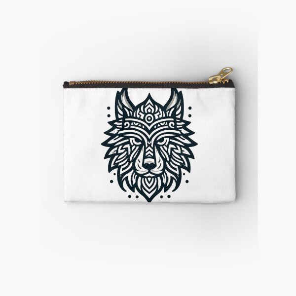 Item preview, Fierce Viking Wolf Illustration – Norse Mythology Inspired Design designed and sold by gkhanco.
