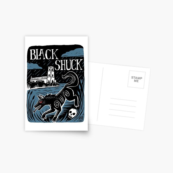 Item preview, Black Shuck - Demon Dog of East Anglia designed and sold by QueenHare.
