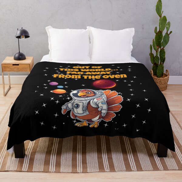 Item preview, Out of This World... Far Away From The Oven - Thanksgiving Turkey Astronaut designed and sold by signshirtz.