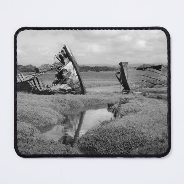 Item preview, Fleetwood Shipwrecks Monochrome Landscape designed and sold by CEastwoodPhotos.