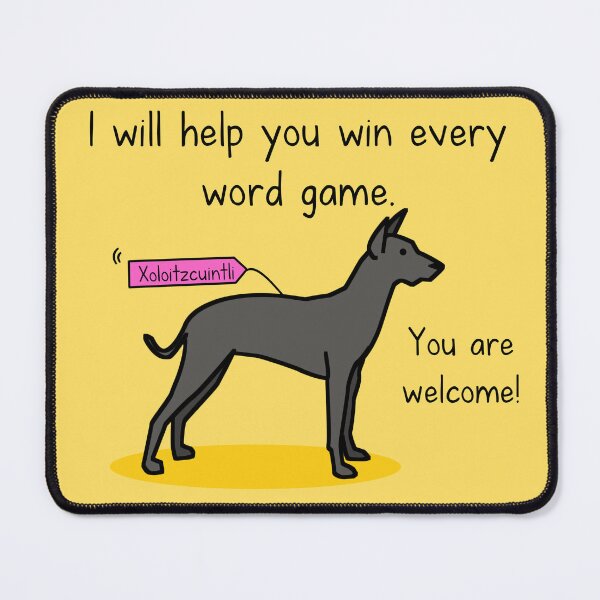Item preview, Hairless scrabble designed and sold by hungryfatcat.