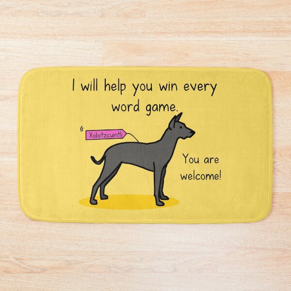Item preview, Hairless scrabble designed and sold by hungryfatcat.