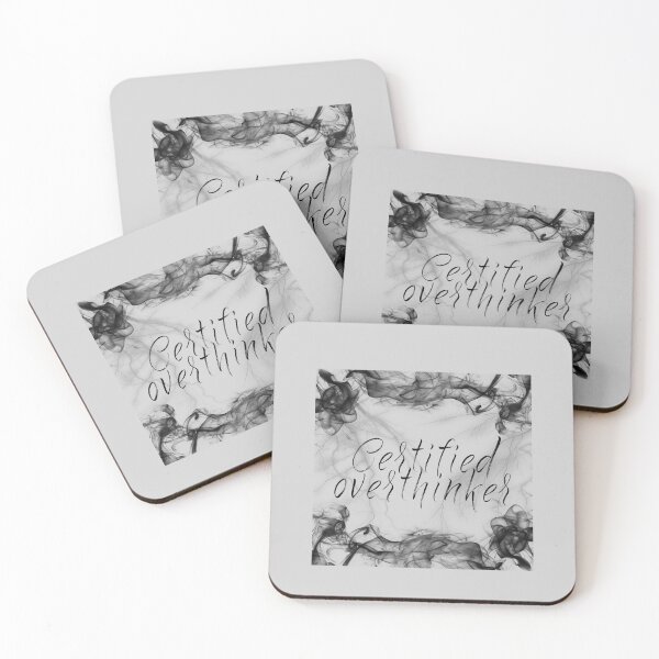 Item preview, Certified Overthinker designed and sold by FuryHive.