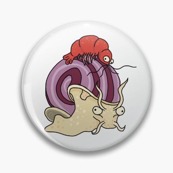 Item preview, Shrimp Riding a Snail designed and sold by SamsShrimporium.