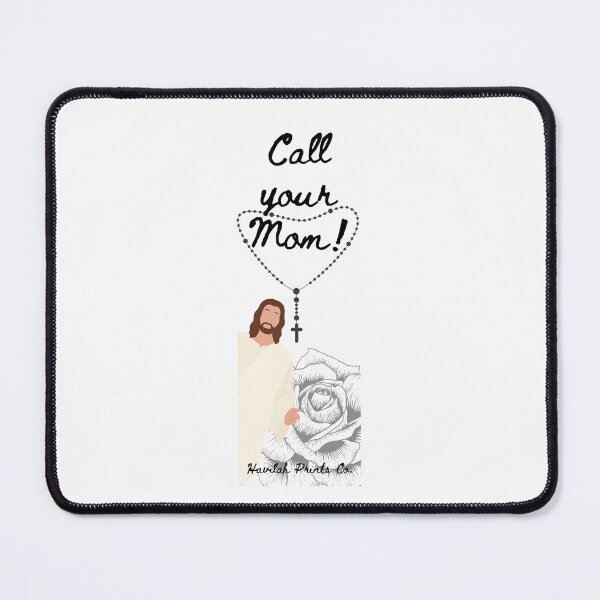 Item preview, Rosary- Call Your Mom designed and sold by HavilahPrintsCo.