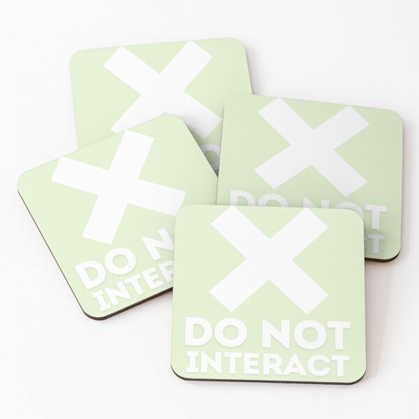 Item preview, Do not Interact pronoun badges etsy pronoun badges pride pronoun badges bulk pronoun badge | Time2TwinIt | Time 2 Twin It designed and sold by LAVegasVibes .