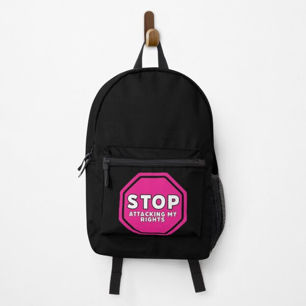 Item preview, Stop attacking my rights. designed and sold by Rachel the Artist .