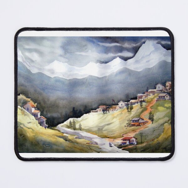 Item preview, Beauty of Himalayan Village Landscape designed and sold by SamirArt.