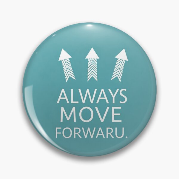 Item preview,  'ALWAYS MOVE FORWARD' printed in white, accompanied by three white chevron arrows." designed and sold by Omar-mo24.