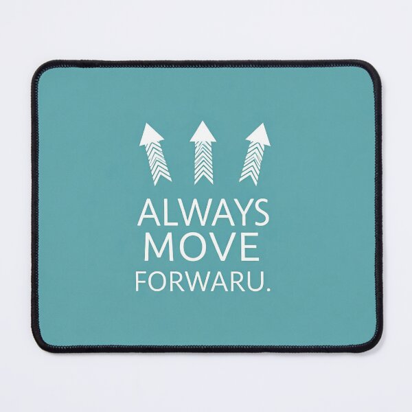 Item preview, 'ALWAYS MOVE FORWARD' printed in white, accompanied by three white chevron arrows." designed and sold by Omar-mo24.