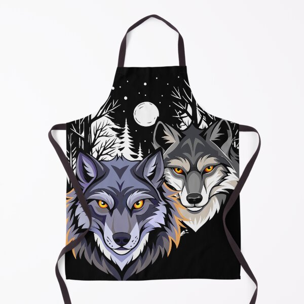 Item preview, Two Wild wolves  designed and sold by flashcompact.