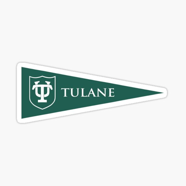 Item preview, Tulane Pennant designed and sold by craftsbymaya.