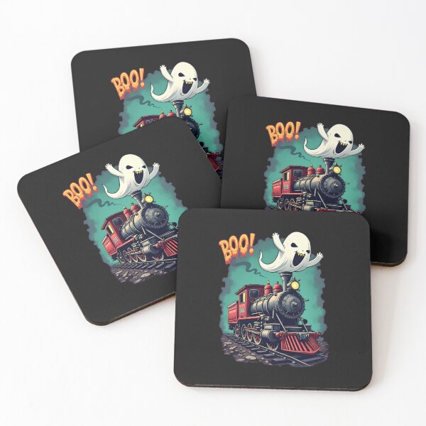 Item preview, Halloween Ghost train, night express to spooky city  designed and sold by kjp-design.