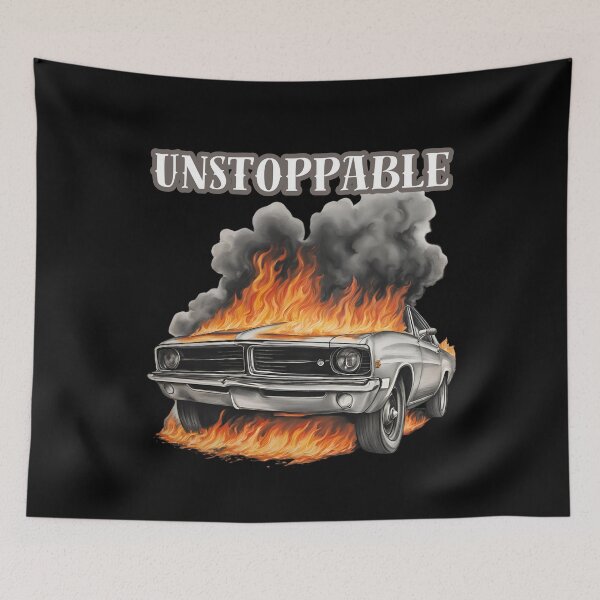Item preview,  Car Unstoppable Fire Auto designed and sold by Design_Your_Day.