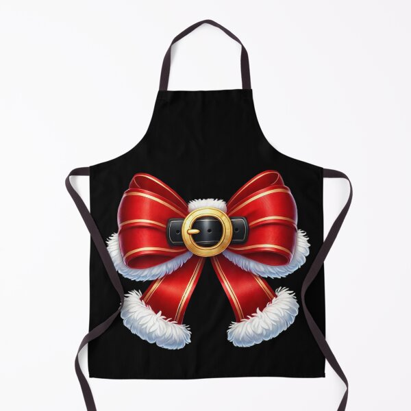 Item preview, Festive Red Santa Bow with Belt Buckle – Christmas Holiday Tee Design designed and sold by BlankCanvasHaHa.