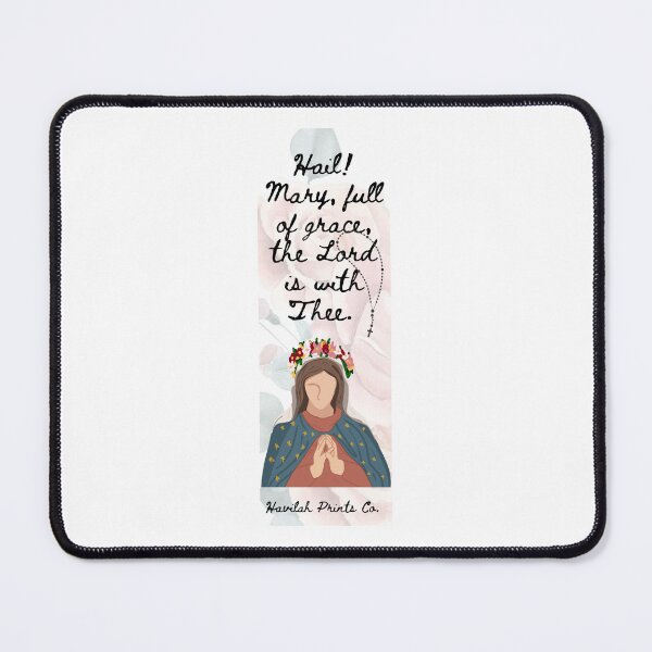 Item preview, Hail Mary - Pray for Us  designed and sold by HavilahPrintsCo.