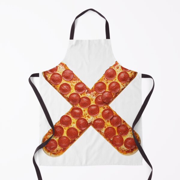 PIZZA LETTER X Apron