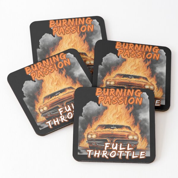 Item preview, Car Fire Burning Passion Full Throttle Auto designed and sold by Design_Your_Day.