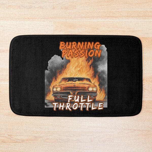Item preview, Car Fire Burning Passion Full Throttle Auto designed and sold by Design_Your_Day.