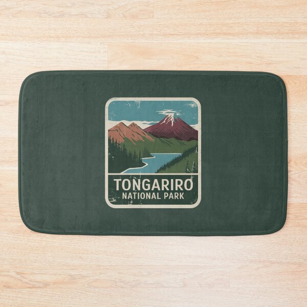 Item preview, Tongariro National Park logo emblem #3 designed and sold by ArtFusion-Shop.
