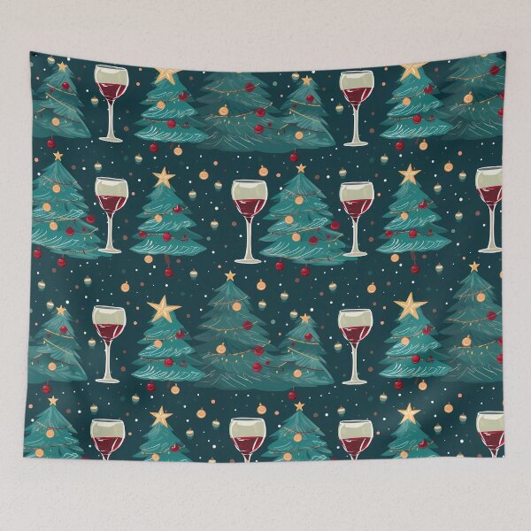 Item preview, Christmas Wine  designed and sold by ColorFlowArt.