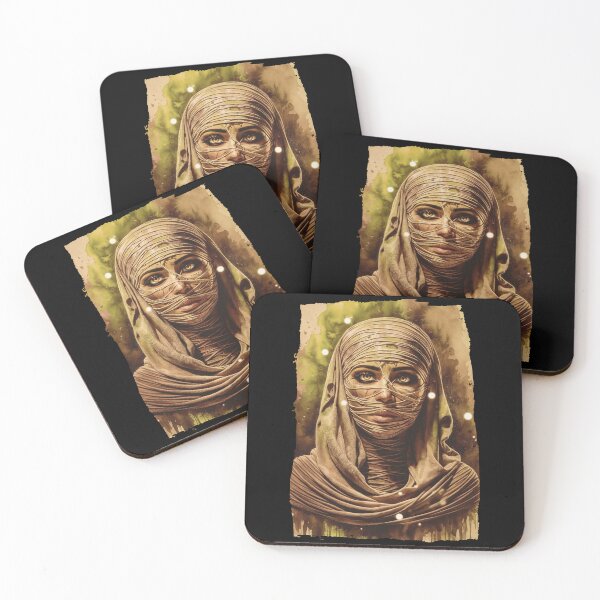 Item preview, Halloween Mummy Girl in Vintage Style designed and sold by Mirabilum.