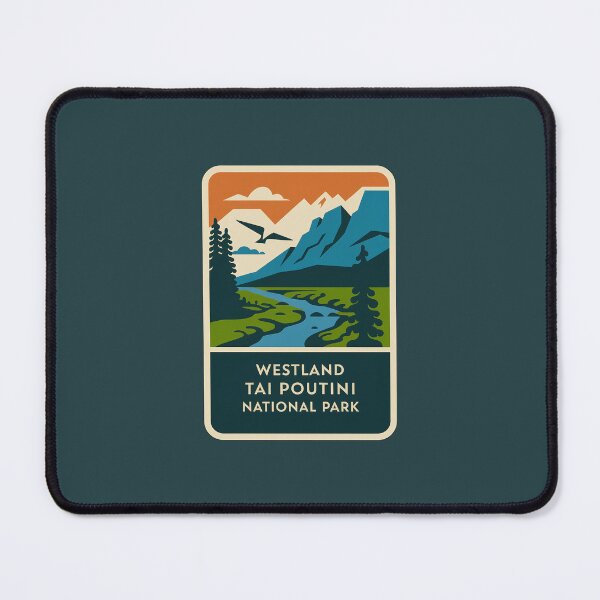 Item preview, Westland Tai Poutini National Park logo emblem designed and sold by ArtFusion-Shop.