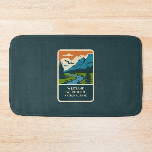 Item preview, Westland Tai Poutini National Park logo emblem designed and sold by ArtFusion-Shop.