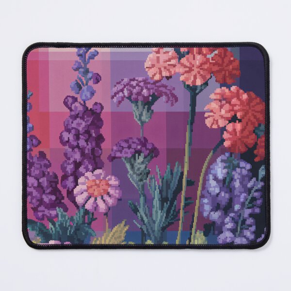 Item preview, Algorithmic Art Style With Verbena, Lantana And Calibrachoa Flowers designed and sold by pixelplaza.