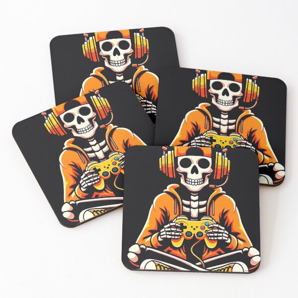 Item preview, Gamer Skeleton Vibes designed and sold by Pixel-Lift.