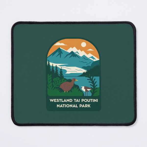 Item preview, Westland Tai Poutini National Park logo emblem #3 designed and sold by ArtFusion-Shop.