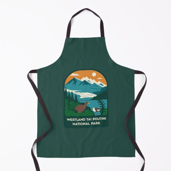 Item preview, Westland Tai Poutini National Park logo emblem #3 designed and sold by ArtFusion-Shop.