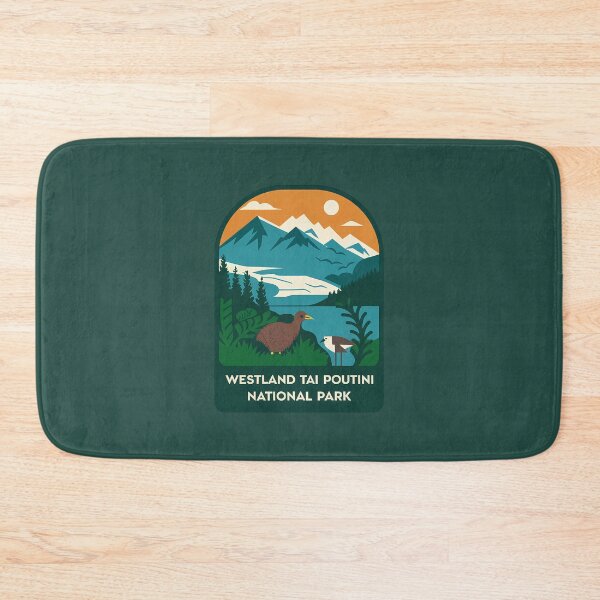 Item preview, Westland Tai Poutini National Park logo emblem #3 designed and sold by ArtFusion-Shop.