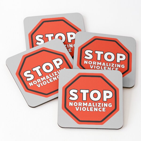 Item preview, Stop normalizing violence  designed and sold by Rachel the Artist .