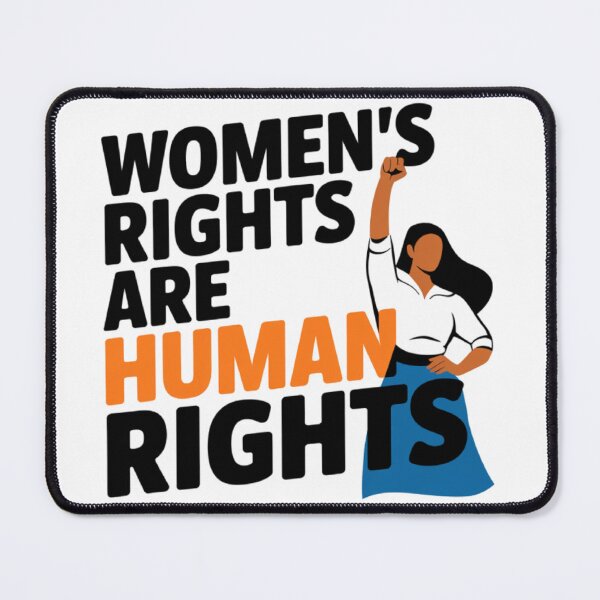 Item preview, Women's rights are human rights T-Shirt designed and sold by Kirolous Safwat.
