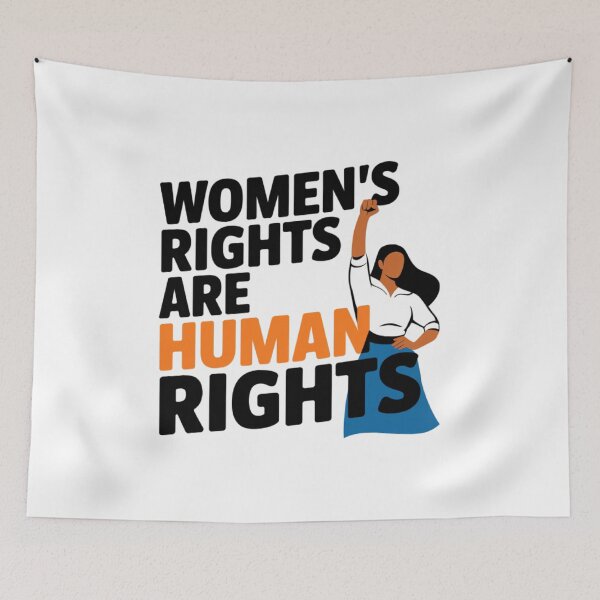 Item preview, Women's rights are human rights T-Shirt designed and sold by Kirolous  Safwat.