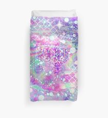 Rosa Sparkly Holographic Bettbezug