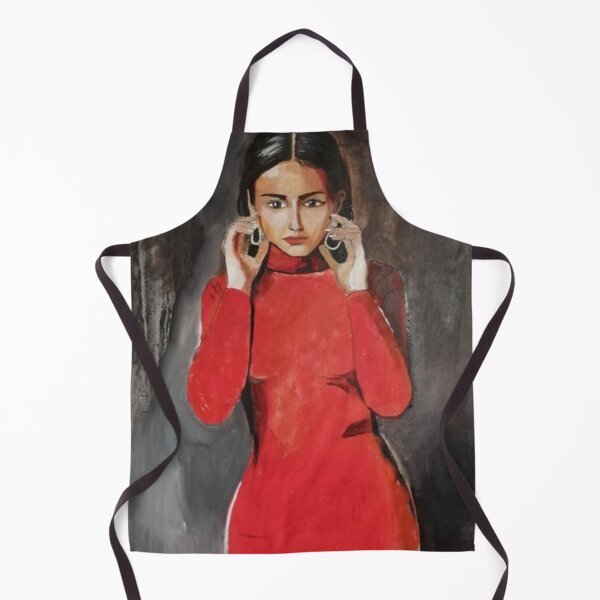 Item preview, Woman in red dress designed and sold by Michał Ogiński.