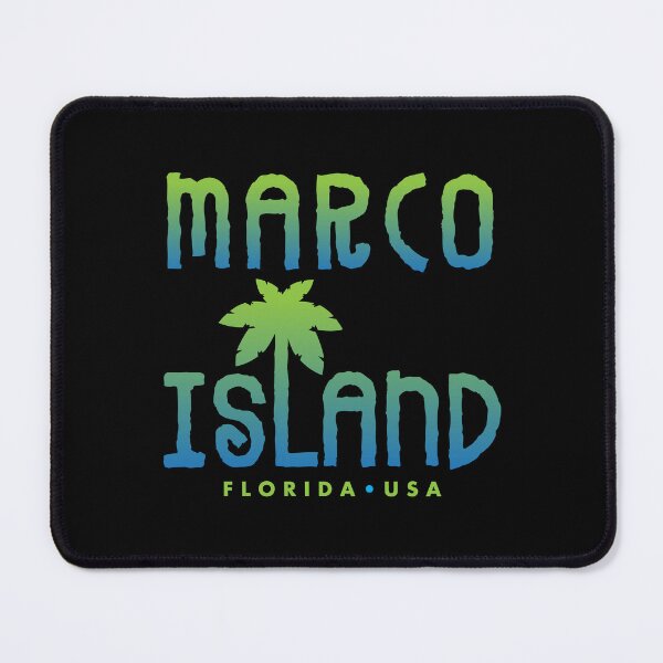 Item preview, Marco Island Florida Typographic Palm Tree Design designed and sold by Futurebeachbum.