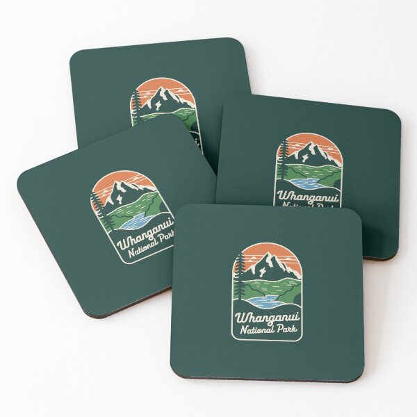 Item preview, Whanganui National Park logo emblem #2 designed and sold by ArtFusion-Shop.