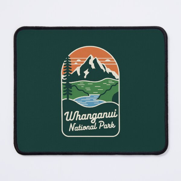 Item preview, Whanganui National Park logo emblem #2 designed and sold by ArtFusion-Shop.