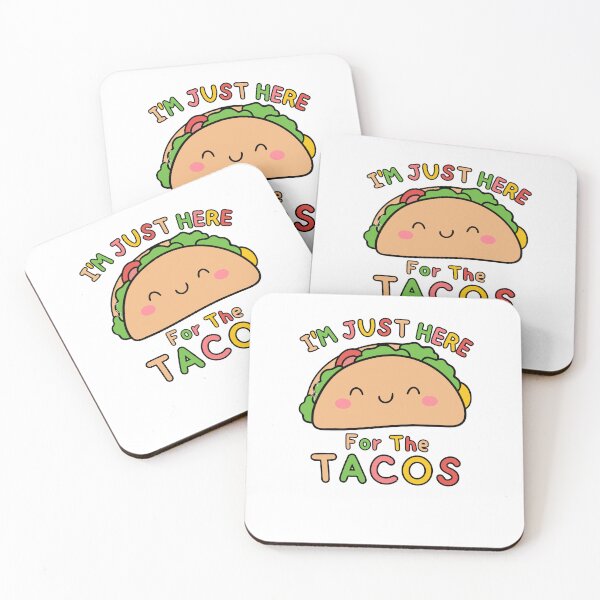 Item preview, I'm Just Here For The Tacos Funny Mexican Food designed and sold by khallidaart.